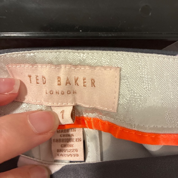 Ted Baker Flower Print Pants - Picture 4 of 5